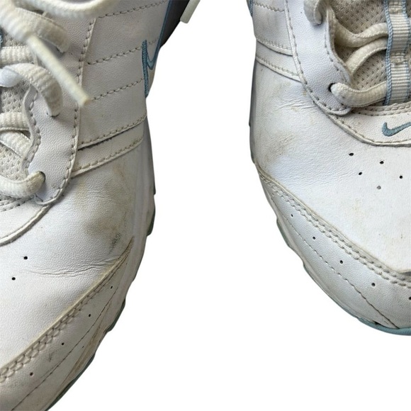 Nike Women's View II Walking Sneakers White/Ice Rolling Rail Blue Size 9 - Picture 7 of 16